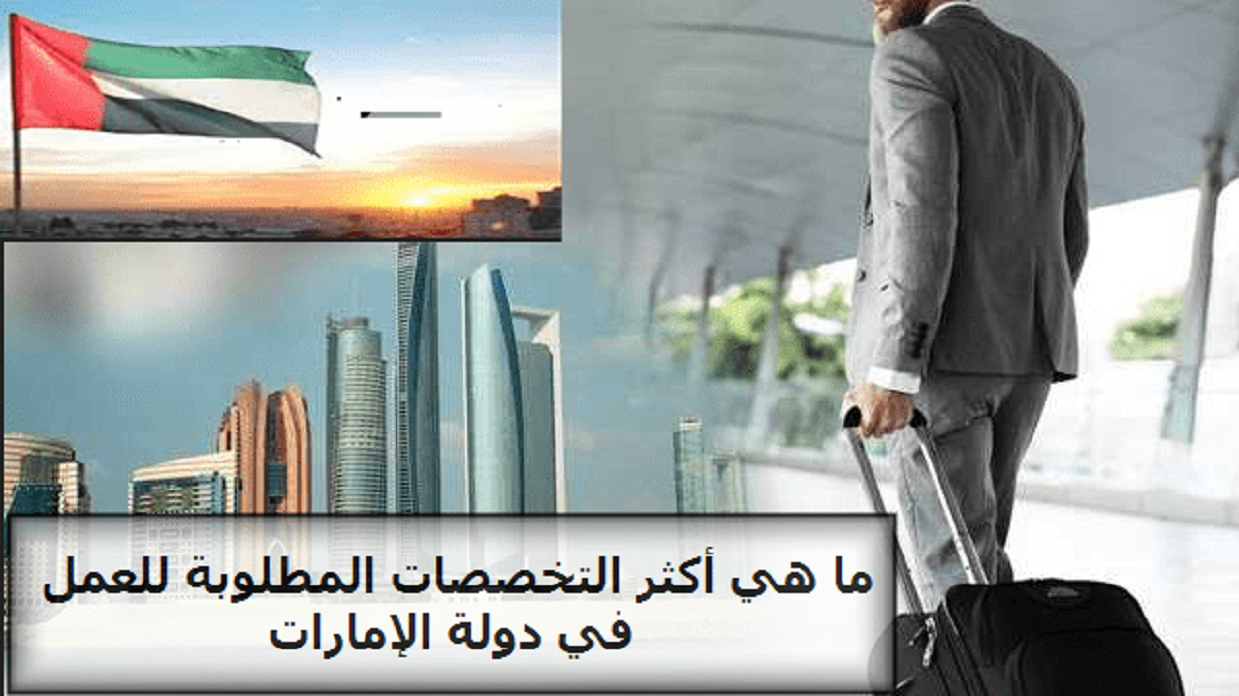 تخصصات العمل في الإمارات